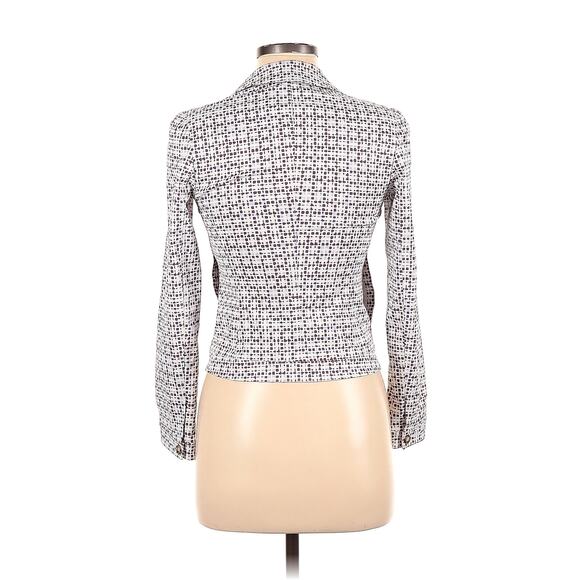 Prada Milano Designer Geometric Printed Blazer Style Button-Up Jacket Size 38IT - Picture 2 of 16